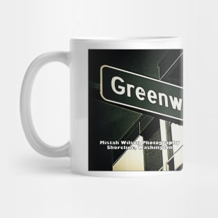 Greenwood Avenue4, Shoreline, Washington by Mistah Wilson Mug